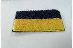 China Heat Transfer Customized Towel Embroidery Patch Washable Labels For Clothes supplier