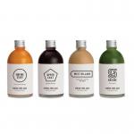 Aluminum Cap Juice Containers With Lids , Reusable Empty Drink Bottles for sale