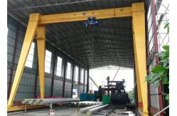 China Factory 5T 10T 16T Travelling Rail Gantry Crane Single Bridge Trolley supplier