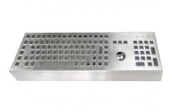 China Super Rugged Industrial Computer Keyboard Desktop Metal supplier