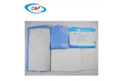 China Medical Surgery Kit Sterile Cesarean Pack C Section Surgical Drape With CE,ISO13485 supplier