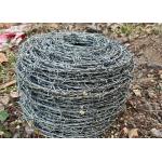 Farm Protection Double Strand Reverse Twist  Stainless Steel Barbed Wire for sale