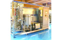 China Hot Filling Juice Dairy Processing HTST Machine With Homgenizer supplier