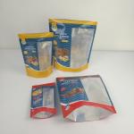Glossy Smell Proof Packaging Bags Snack Dried Food Mylar Ziplock Stand Up Bags for sale