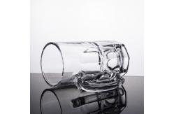 China Personalized Extra Large Beer Stein Glass Mug With Handle 35 Ounce supplier