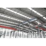 Corrugated / Sandwich Panel Agricultural Steel Building With Windows Customizable for sale