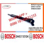 BOSCH Common Rail Injector 0445110103 0986435043 0445110104 0986435069 A6280700487 A6280700587 for Mercedes-Benz 4CDi for sale