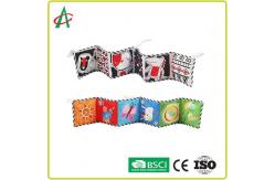 China 20x20cm Rag Soft Books For Infants Handcrafted Plush Polyester supplier