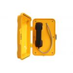 IP67 Hotline Emergency Industrial Analog Telephone Wall / Pillar Mounting For Highway
