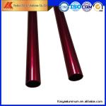 12.7 Inches Holes Matte Round Aluminum Tube Profiles OEM for sale