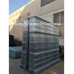 Green Black Vinyl Coated Welded Wire Fencing For Sports Ground 200×50 Mm for sale