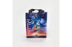 China Biodegradable 40 micron Custom Plastic Shopping Bag With Loop Handle supplier