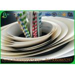 September White Food Grade Paper Roll With The Straw Pipe Paper