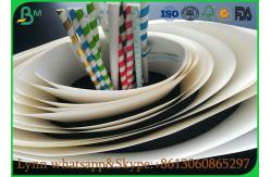 China September White Food Grade Paper Roll With The Straw Pipe Paper supplier
