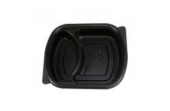 China Transparent Black 10 Inch Disposable Cake Containers supplier