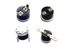China 0-250C Snap Action Thermostat , Bimetal Temperature Switch Ksd301 250V 16A supplier
