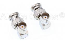 China Right Angle BNC Connectors for HD SDI BNC Cable One Set supplier