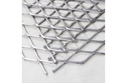 China Diamond Aluminum Sheet Expanded Metal Wire Mesh Galvanized supplier