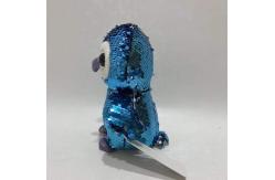 China Hot Selling Voice Recording & Repeating Plush Flip Sequin Penguin Toy supplier