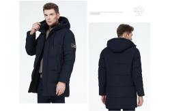 China Knitted Cuff Mens Heavy Winter Coat Mens Wool Winter Coat With Four Pocket supplier