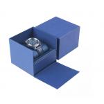 Custom Square World Cover Mens Watch Jewelry Box With Pillow for sale