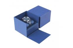 China Custom Square World Cover Mens Watch Jewelry Box With Pillow supplier