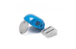 China UFO Double Hole Novelty Pencil Sharpener With Lid supplier