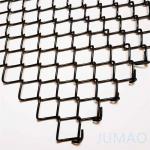 16mm Hole Coiled Flexible Fireplace Mesh Curtain Screen Screen for sale