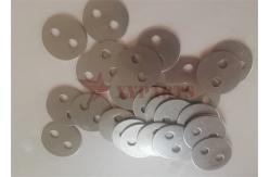 China 1'' Ss Lacing Washers With Double Hole To Wrap Insulation Around Irregular Shape supplier