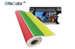 China Premium 320gsm Matte Poly Cotton Canvas Rolls For Printing Aqueous Pigment Ink supplier
