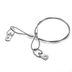 Safety Cable D-Ring Screw Hanger Wire System Stainless Steel Picture Hanging Wire for sale