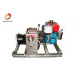 3T 5T Engine Powered Diesel Cable Winch Sagging Operation In Line Construction for sale