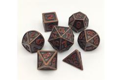 China Manual Grinding Tiny Polyhedral Dice , Polishing Unique Metal Dice supplier