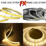 DC12V 24V LED Ribbon Tape Light Strip 480leds 8mm IP20 Dotless Flexible