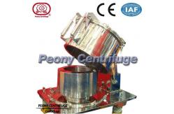 China Hermetic Closure Plate Manual Top Discharge PPTD Food Centrifuge With CIP System supplier