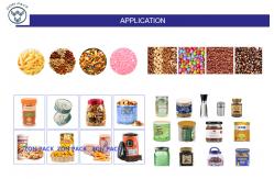 China Customized Food Grade Automatic Packaging System For Nuts Candy Bottle supplier