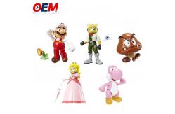China Mini Figures Supreme PVC Action Figure Model 6pcs Set Mario Toy Manufacturer supplier