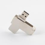 Flexible Twist 3.0 2.0 Usb Flash Drive , 128GB 256GB Matt Metal Swivel Usb 100MBS for sale