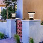 Outdoor Solar Powered Post Pillar Light Kit Fence Lamp High Lumen Gate