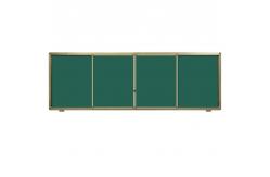 China Muilt IR Touch IR 86 Inch Interactive Flat Panel With Sliding White Board supplier