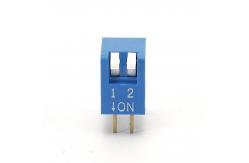 China Dp-2 Red Case Golden Pins DIP Switch Dial Code Waterproof Electronic supplier