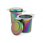 304 Stainless Steel Basket Tea Strainer Double Handles for Hanging on Tea pots Mugs for sale