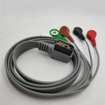 HP Digitrak XT Holter ECG Cable With Leadwires 5 Lead AHA Holter Recorder for sale