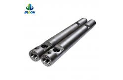 China Customized High Effiency Conical twin Screw And Barrel For PVC WPC supplier
