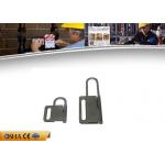 Butterfly Shape Safety Lockout Hasp , Hardened Steel Rust Coated Lock Out Hasp for sale