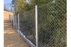 China 9 Gauge X 2 Chain Link Fence Fabric , Galvanized Chainlink Fencing Longlife supplier