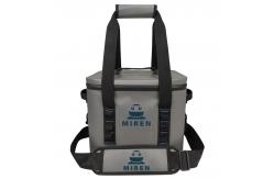 China Small Soft 24 Can Cooler Bag Durable Reusable For Beer Insulation supplier