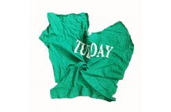 China 25kg Packing 55cm Reclaimed Cotton T Shirt Rags supplier