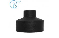 China HDPE Socket Fusion Pipe Reducer Coupling PE100 PN16 SDR11 CE Approved supplier