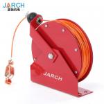 Industrial Static Extension Lead cable Reel , 100ft Spring Retractable Grounding Reels for sale